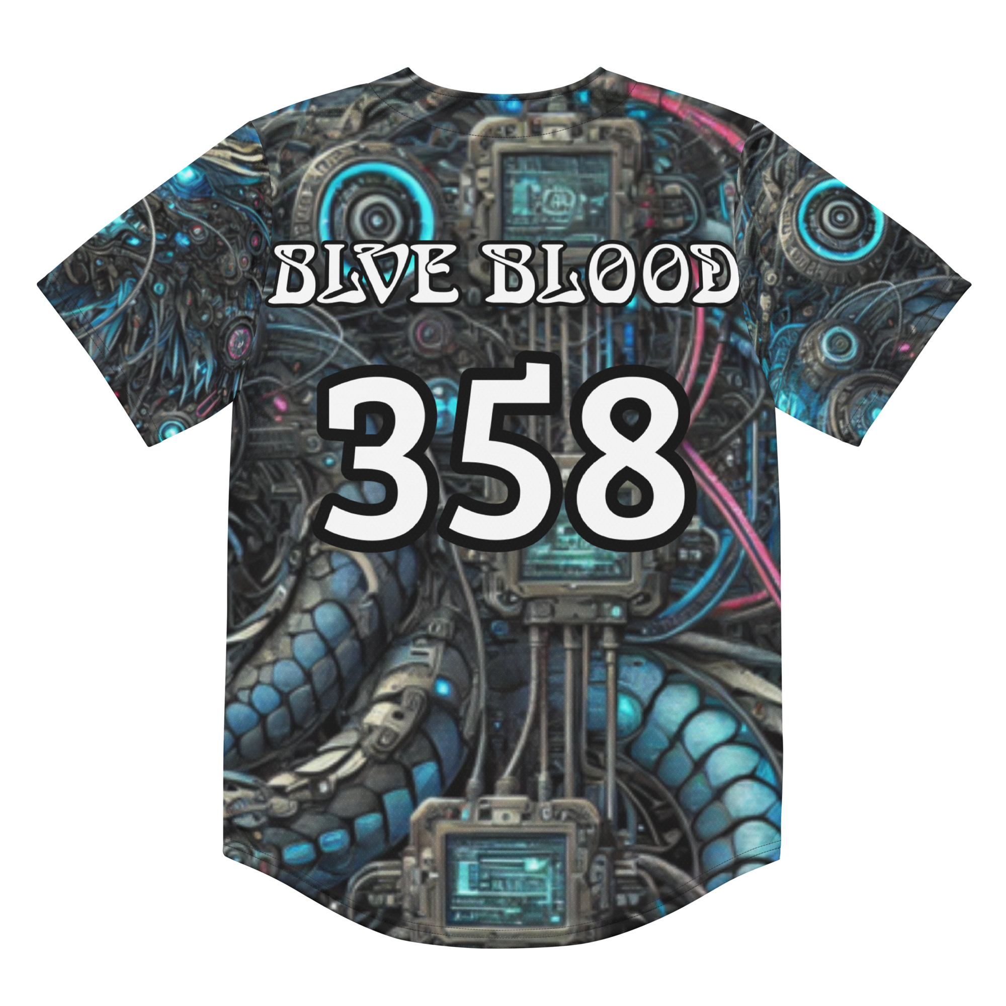 BLVE BLOOD CYBERDRAGON BASEBALL JERSEY