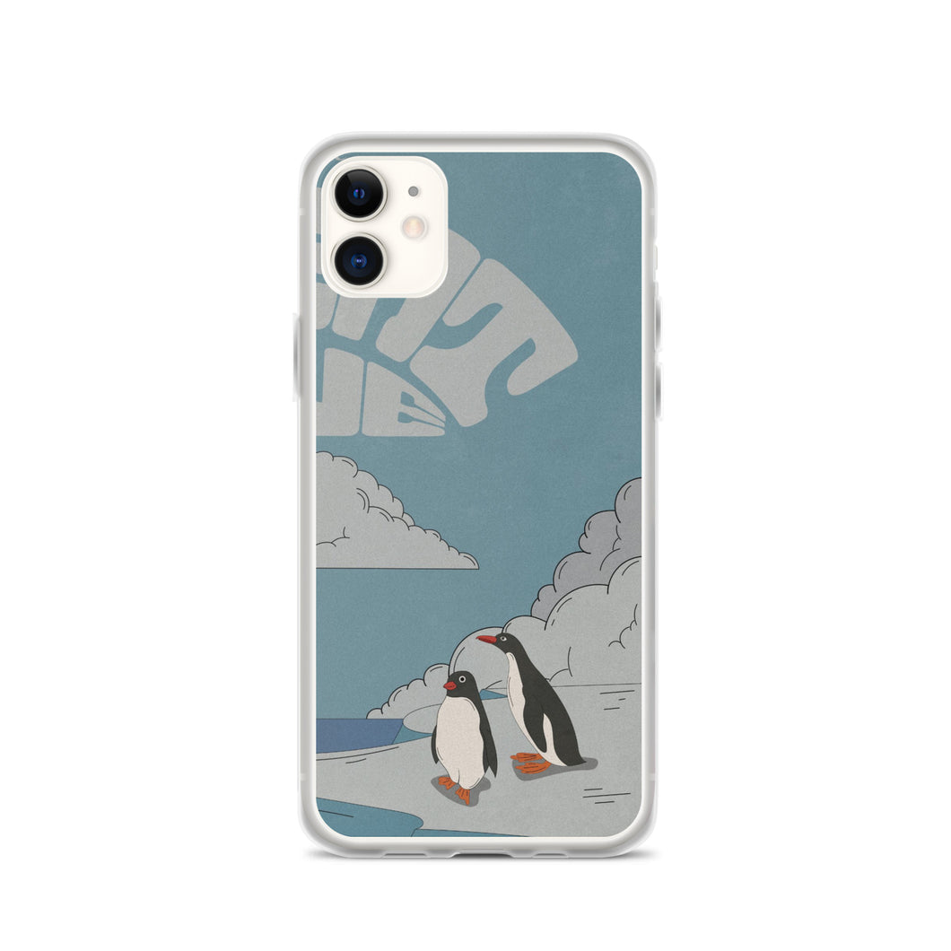 Silent Blue iPhone Case